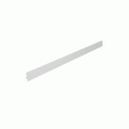 Porte étiquette basculant - 70cm transparent - H32mm - pour tablette métal M25