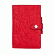 QUO VADIS Agenda Moderne - Agenda - Spiralé - INT 8313S 13 SEM - Semainier Horizontal - Camargue - Rouge - janv à déc - 8,5x13cm - Cuir pleine fleu