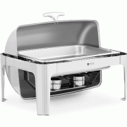Royal Catering - Royal Catering RCCD-RT4_9L Chafing Dish Buffet Réchaud Chauffe-Plat À Bougie Professionnel GN 1/1 8,5 l 2 Bruleurs Couvercle - inox Royal Catering - Royal Catering RCCD-RT4_9L Chafing Dish Buffet Réchaud Chauffe-Plat À Bougie Professionnel GN 1/1 8,5 l 2 Bruleurs Couvercle - inox