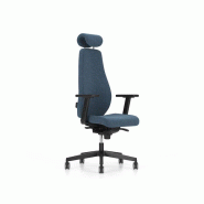 Siège de bureau Bjarg avec grand dossier et têtière