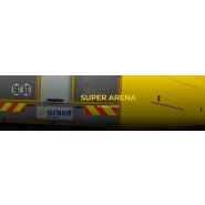 Super arena - camion gravillonneur benne tapis - secmair - 4,5m