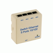 Switch vdi 5 ports10/100 pour rail din 832007