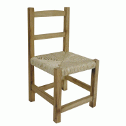 AUBRY GASPARD chaise enfant en bois - nce1260