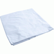 Drap plat professionnel 240x310 cm (2 personnes) - Couleur Blanche - 3770032619392
