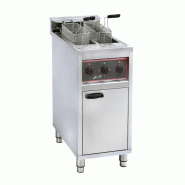 Friteuse électrique sur coffre - 2 x 10 litres alimentation - triph... - P92224C