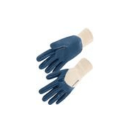 Gant nitrile (3/4). Enduction lourde. Poignet tricot. Nbr326