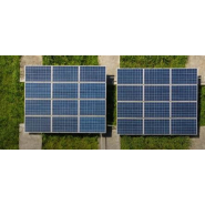 Panneau photovoltaïque au sol clé en main pour usage industriel : production d'énergie renouvelable à grande échelle - installation comprise - France Solar