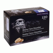 Lot de 120 briquettes de fumage arôme mélange spécial, BRADLEY SMOKER