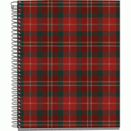 MIQUELRIUS Carnet Lennox A5, 200p./100 feuilles 70 g/m² détachables et perforées, quadrillé 5x5 - 8422593044124
