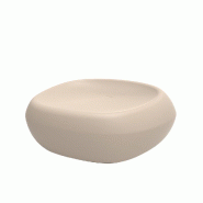 Pouf design in & out NOMA - écru