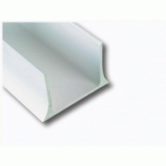 Profilé u de sol plinthe polyester 60 mm Profilé u de sol plinthe polyester 60 mm
