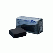 Serviettes 20x20 2Fls Noir P&P 3x100un - 651T222027