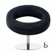 Siège Design en tissu Hello - Softline - Feld Noir 859_1