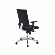 Siège de bureau Ansel Sitwel - blocable 4 positions, dossier double filet, accoudoirs réglables 2D, tissu non feu Mesh noir Siège de bureau Ansel Sitwel - blocable 4 positions, dossier double filet, accoudoirs réglables 2D, tissu non feu Mesh noir