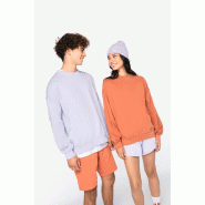 Sweat-shirt écoresponsable oversize French Terry unisexe - Réf: NS415 Sweat-shirt écoresponsable oversize French Terry unisexe - Réf: NS415