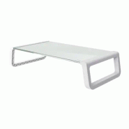 Trust 25351 support d'écran plat pour bureau Transparent, Blanc_0
