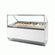 Vitrine ventilée pour glace MILLENNIUM ST20 (1080 / 201 L) Blanc TEFCOLD
