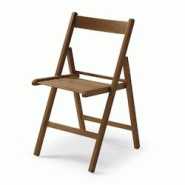 Yelloo - Chaise LIBRO, couleur NOYER, pliable, peu encombrante, en hêtre massif - marron Bois massif 950 Yelloo - Chaise LIBRO, couleur NOYER, pliable, peu encombrante, en hêtre massif - marron Bois massif 950