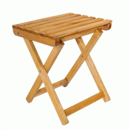 Aranaz MUEBLEAR - Tabouret PESCADOR finition huilée - beige 17011