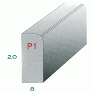 Bordure en béton p 1