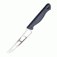 Couteau à fromage en acier inoxydable - lame 140 mm - manche en plastique moulé Couteau à fromage en acier inoxydable - lame 140 mm - manche en plastique moulé