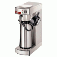 Diamond - Percolateur à café, 1 groupe avec thermos 2,2Lit - Semi-automatique - réf. PTH-S1/T - gris inox AKS-PTH-S1/T