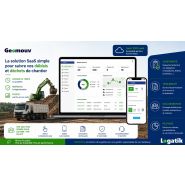 Logiciel pour la gestion des matériaux, déchets et déblais - Géomouv