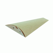 Nvase Ecolomique - 100 Pcs - Boîte à crêpe triangulaire carton kraft 12 x 16 cm - ECO210CRETRI - marron en carton NVS210CRETRI