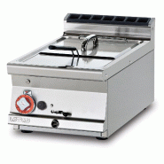 Redcook Friteuse à gaz de comptoir avec réservoir de 13 litres cm 31,5x34,5x22,5h panier 28x29x10h dimensions cm 40x 70,5x 28h modèle F13T-74G - 2180