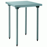 Tournus table inox CHR centrale 700x700mm - 3660171344036 Tournus table inox CHR centrale 700x700mm - 3660171344036