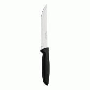 Tramontina couteau de cuisine Plenus acier inoxydable noir 15 cm - 7891112225596