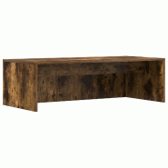 VidaXL Bureau mural Chêne fumé 100 x 45 x 30 cm Bois d'ingénierie Modèle Atlas Select - 891404