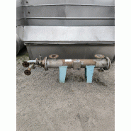 Échangeur thermique tubulaire en acier inoxydable 2,2 m² - Aguilar y Salas - Référence C14131