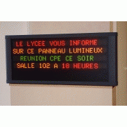 Afficheur multilignes pour l'education Afficheur multilignes pour l'education