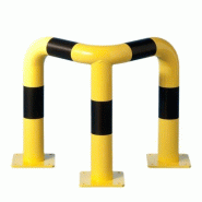 Barrière de protection fixe - Tube Ø89 x 3.2 mm - 2 hauteurs et 2 longueurs disponibles