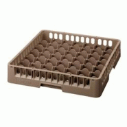 Bartscher Casier à verres (L)500 x (P)500 x (H)142 mm, en plastique marron - 4015613654881