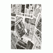 Betik Ecoline – 3000 unités – Papier ingraissable blanc "journal" – 30 x 30 cm - blanc papier 1010347