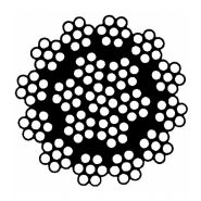 Câble de ligne de vie et tyrolienne - koala equipment - câble galvanisé antigiratoire ø12 mm - ca11-b250 Câble de ligne de vie et tyrolienne - koala equipment - câble galvanisé antigiratoire ø12 mm - ca11-b250