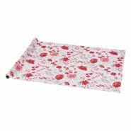 Chemin de table XL intissé Graceful flowers 70cm x 5m