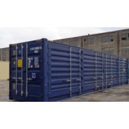 Container maritime 40 pieds high cube open side - 1er voyage ou occasion Container maritime 40 pieds high cube open side - 1er voyage ou occasion
