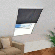 Décoshop26 - Moustiquaire plissée pour fenêtre Aluminium 80 x 120 cm DEC022162 - 3001320369607 Décoshop26 - Moustiquaire plissée pour fenêtre Aluminium 80 x 120 cm DEC022162 - 3001320369607
