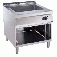 Diamond - Sauteuse-cuiseur gaz multifonctions, cuve "Compound " 22 litres - réf. G22/SCGA8-N - gris inox AKS-G22/SCGA8-N
