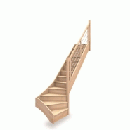 Escalier  type prédéfini 1/4 tournant bas (tb)