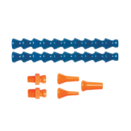 Flexibles d'arrosage Loc-Line 1/4" - Modulaire - Petit débit - Ø intérieur : 6.35 mm - bleu, orange Flexibles d'arrosage Loc-Line 1/4" - Modulaire - Petit débit - Ø intérieur : 6.35 mm - bleu, orange