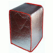 Housses isothermes à usage unique 170gr/m² TUNDRA+ pour palettes - HPAL4ISOTNR-FM03