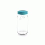 Le Parfait - Bocal Color A Vis 2l En Verre Avec Couvercle Bleu Clair - 8053848878098 Le Parfait - Bocal Color A Vis 2l En Verre Avec Couvercle Bleu Clair - 8053848878098