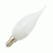 Led 4 watt coup de vent e14 4000°k ceramic depoli boite Led 4 watt coup de vent e14 4000°k ceramic depoli boite