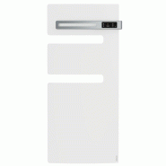 Radiateur sèche-serviettes connecté Serenis avec soufflerie mât droite 1500W Blanc - Atlantic - 850555_0