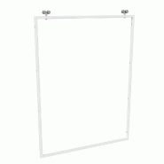 Structure cadre L 94,2xH 118cm blanche avec coulisses