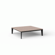 Table basse 100x100 PASADENA - noir